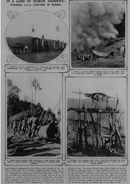 1928 naga customs and human sacrifice